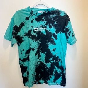 40s & Shorties Blue Tie Dye T-Shirt